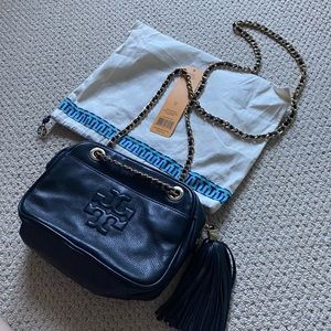 Tory Burch bag with tassel and chain strap